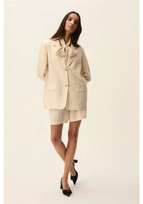 Des Petits Haut - Bermuda shorts Tahini cream Des Petits Hauts |  | 1E250456CREME